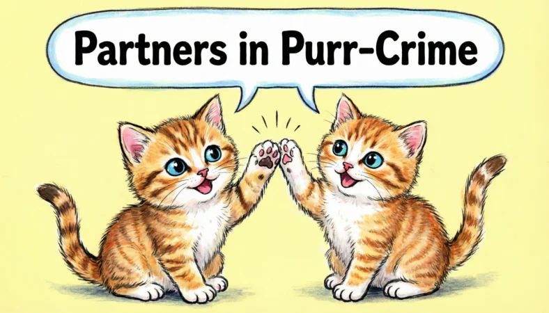Cat Related Puns for Friendships & Besties