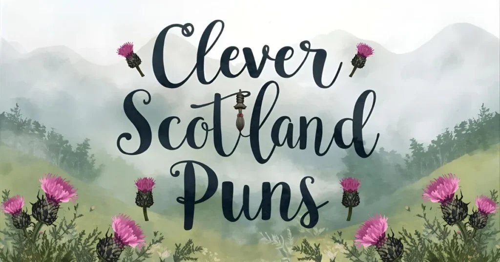 Clever Scotland Puns