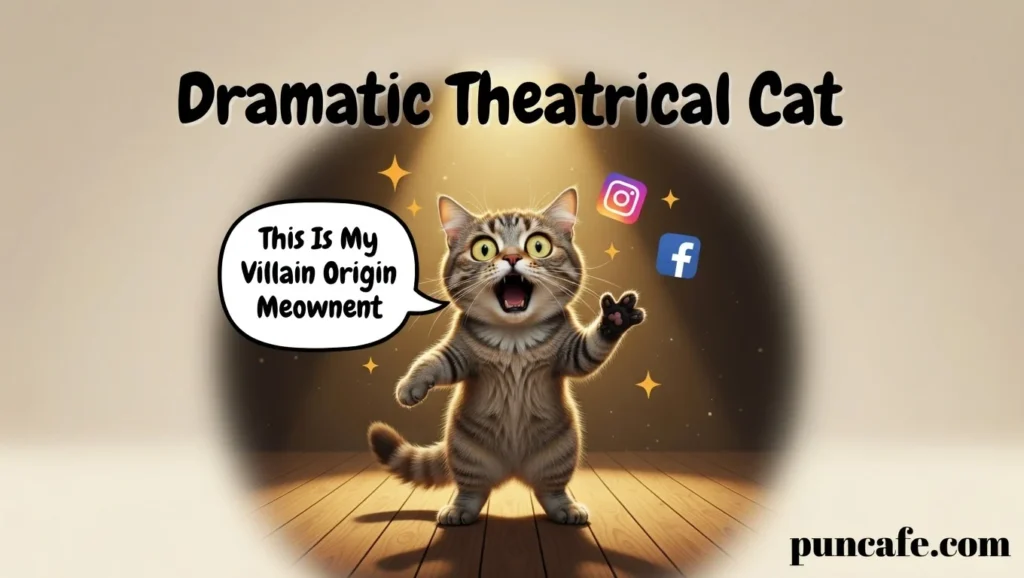 Dramatic & Extra Cat Related Puns