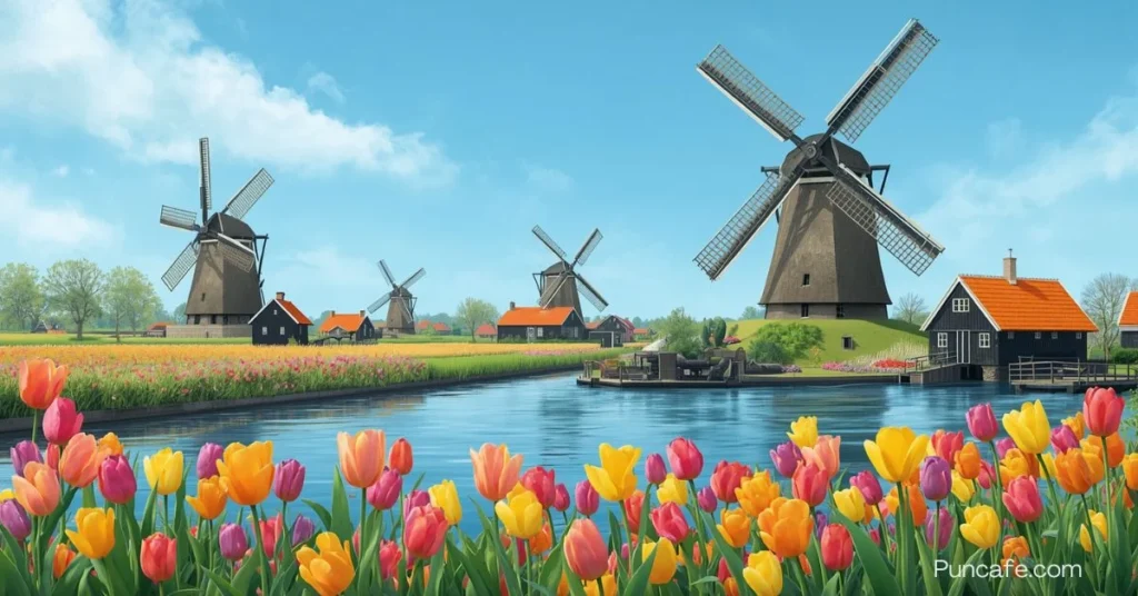 Dutch Puns & Netherlands Wordplay Captions