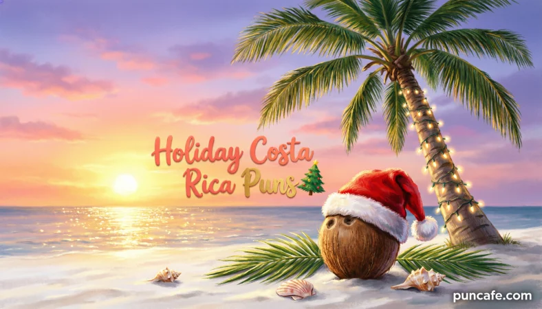 Festive Costa Rica Puns