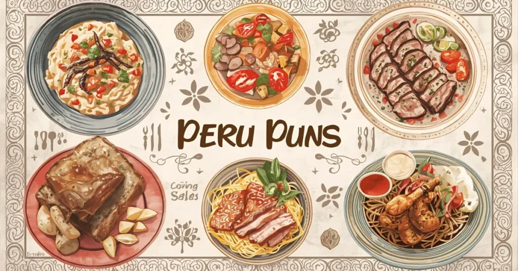 Foodie Peru Puns