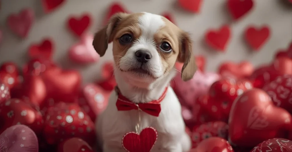  Romantic Dog Valentine Puns