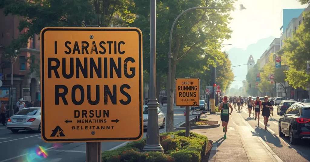 Sarcastic Running Puns