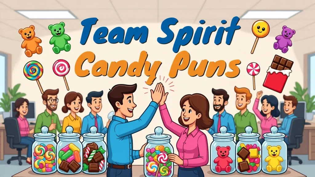 Team Spirit Candy Puns