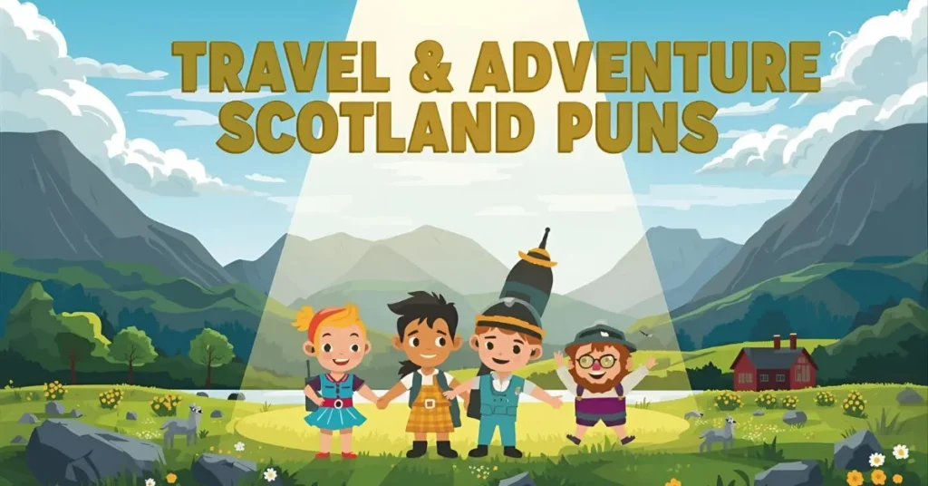 Travel & Adventure Scotland Puns