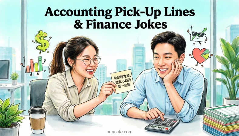 Accounting Pick-Up Lines, Audit Puns & Finance Jokes