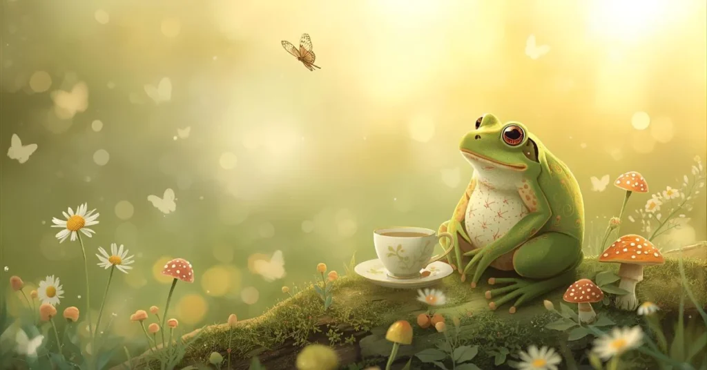 Aesthetic & Cottagecore Frog Name Puns