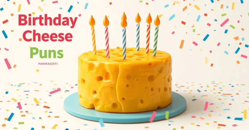 Birthday Cheese Puns One-Liners