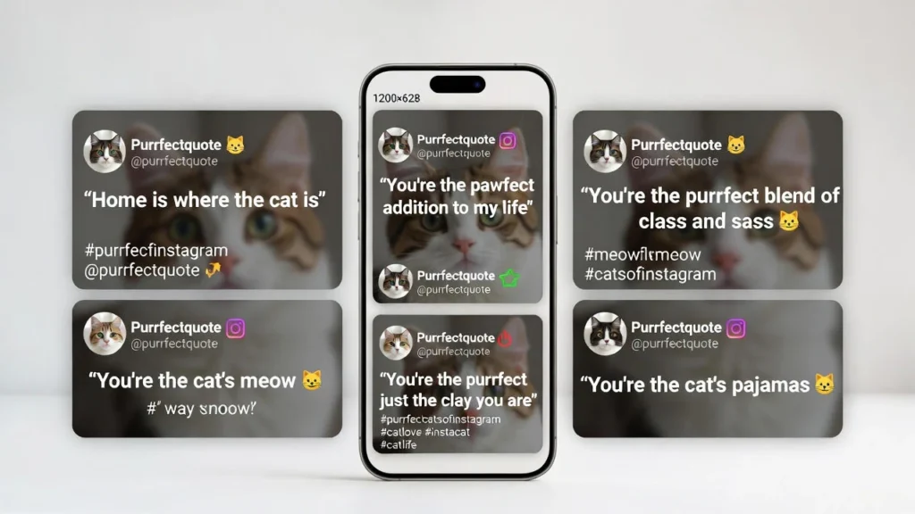 Cat Puns Instagram Captions