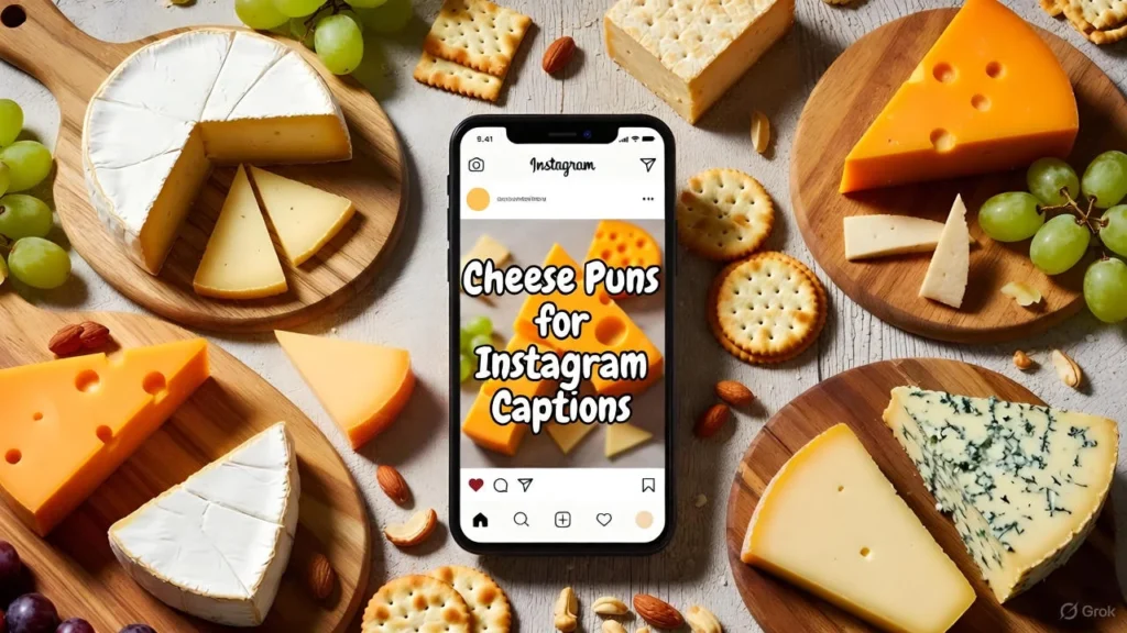 Cheese Puns for Instagram Captions