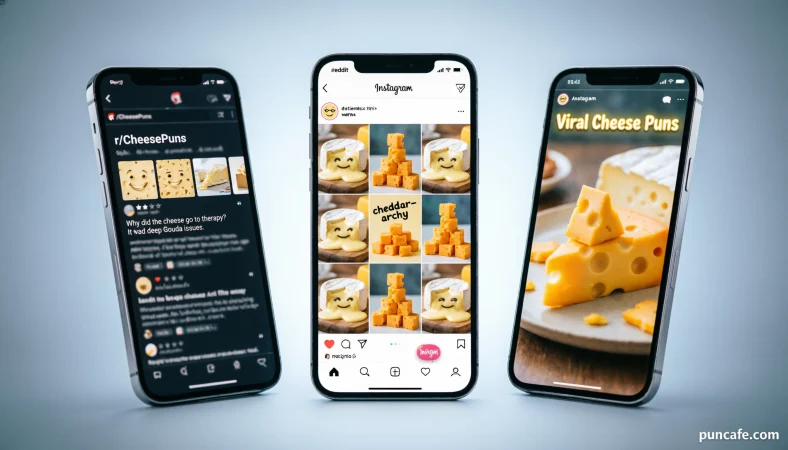 Cheese Puns One Liners for Instagram & Reddit