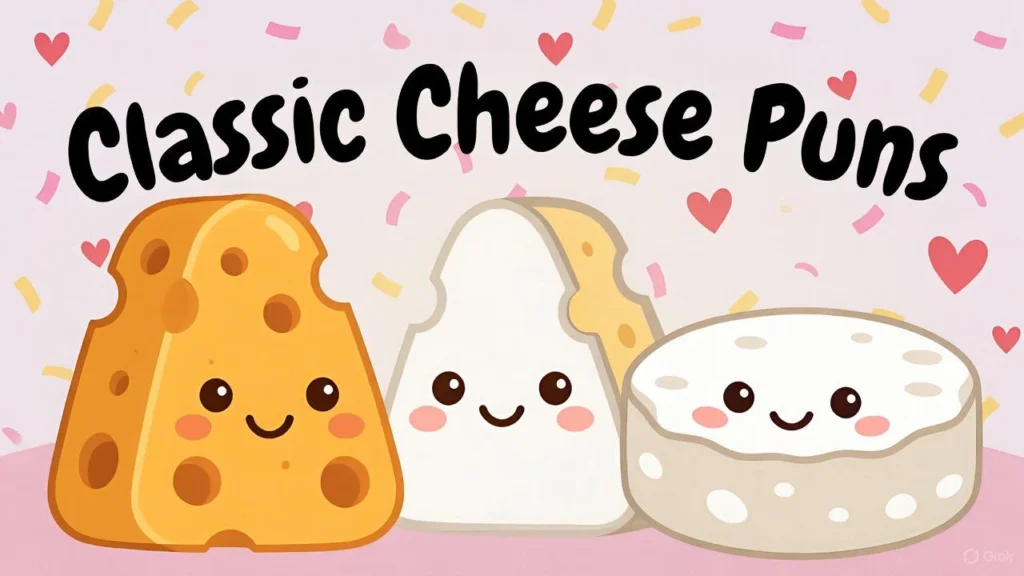 Classic Cheese Puns
