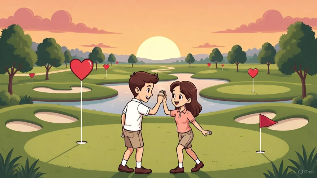 Classic Golf Valentines Puns