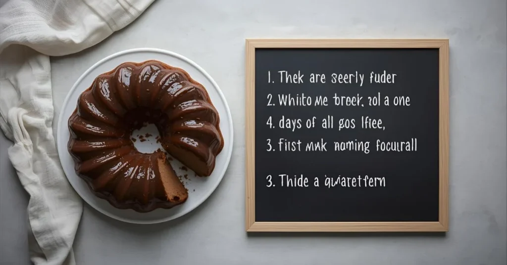 Clever and Witty Bundt Cake Puns