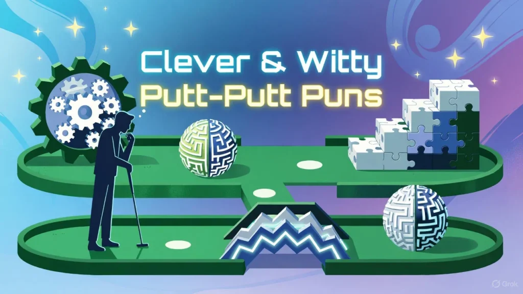 Clever & Witty Putt-Putt Puns