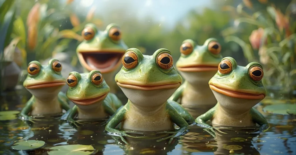 Cute & Adorable Frog Name Puns