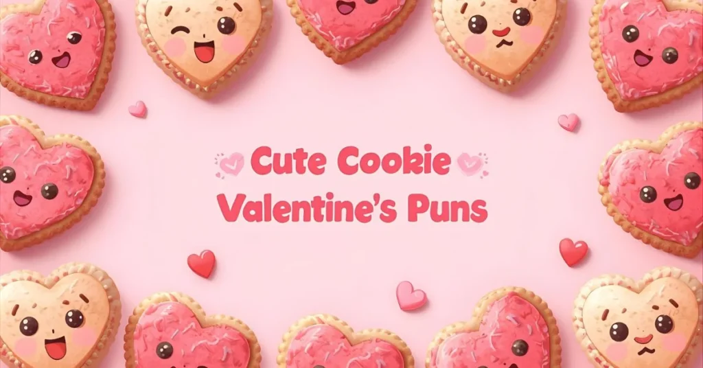Cute Cookie Valentines Puns
