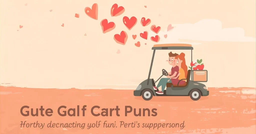 Cute Golf Cart Puns