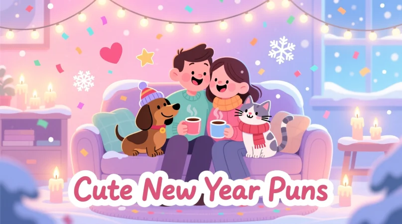 Cute New Year Puns
