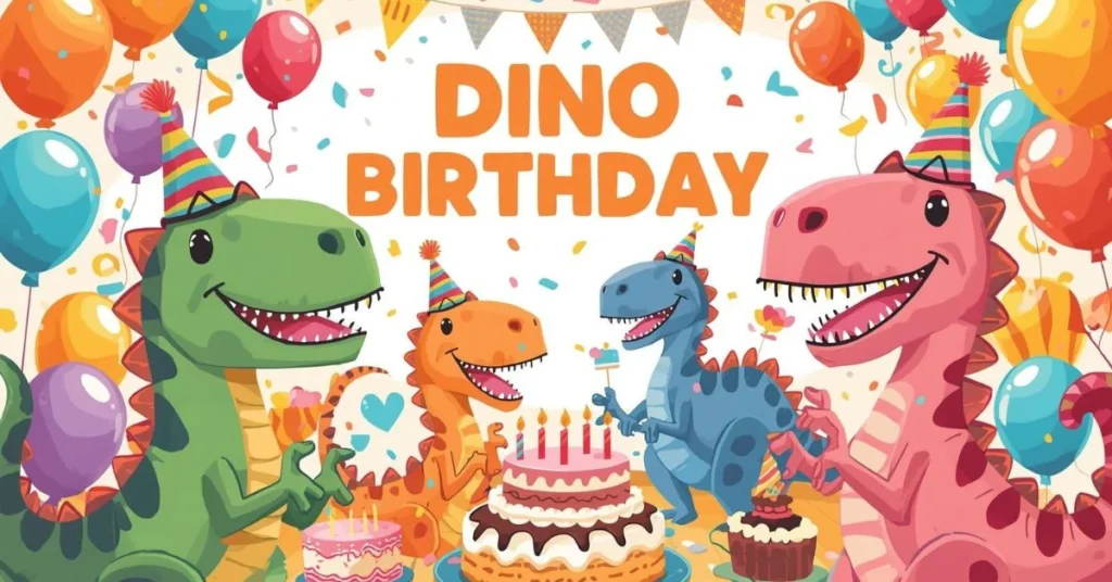 Dino-Style Captions for Instagram Birthdays