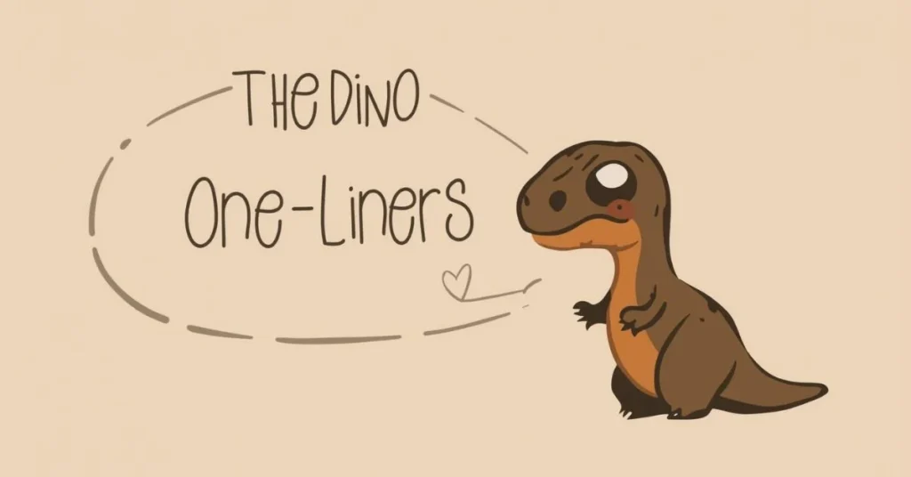 Dinosaur Puns Birthday One Liners