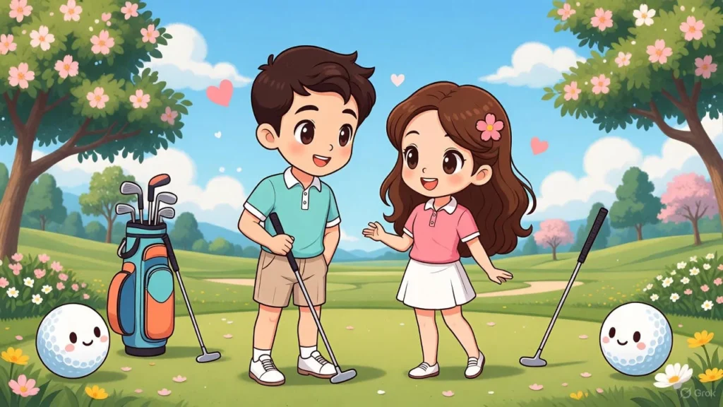 Flirty Golf Valentines Puns