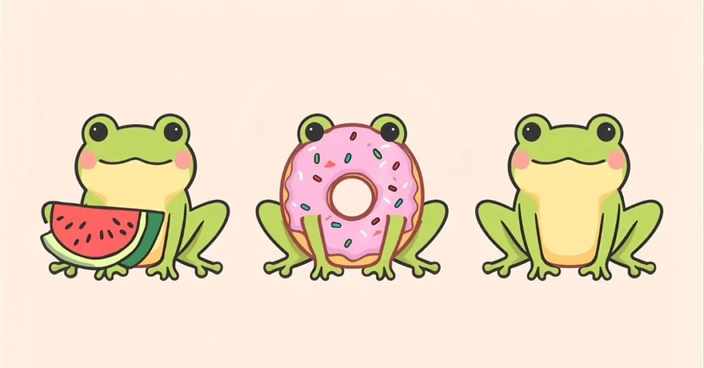Food-Themed Frog Name Puns