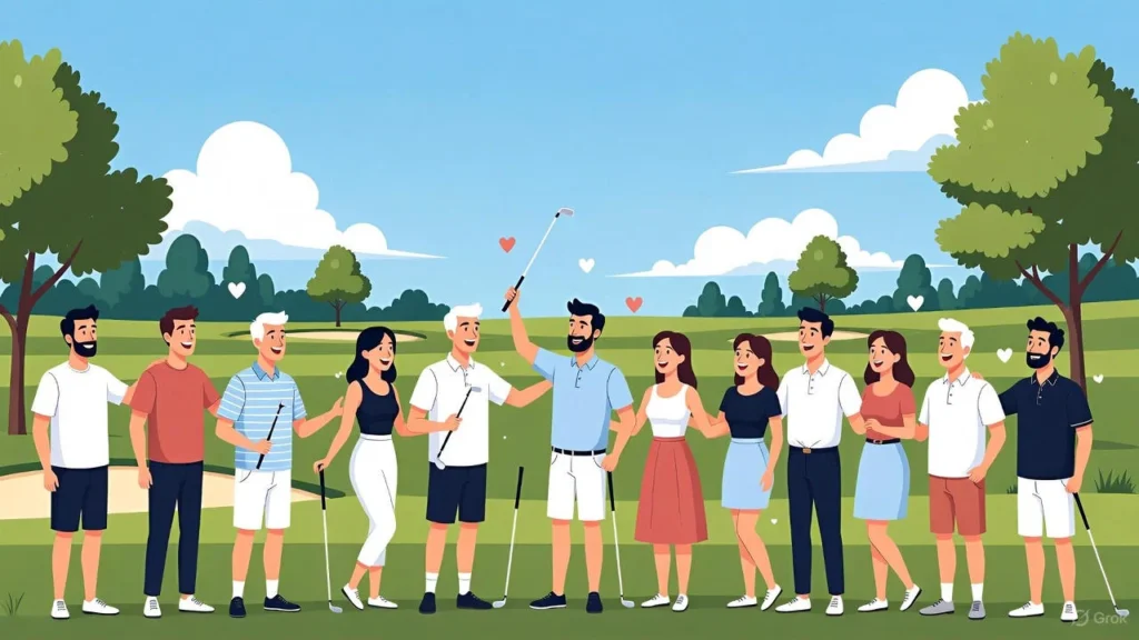 Friendship & Family Golf Valentines Puns