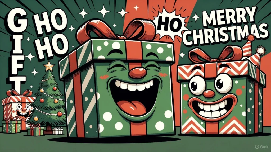 Funny Christmas Gift Puns
