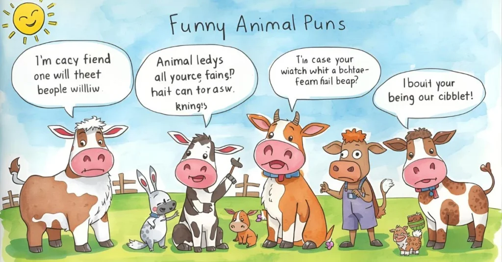 Funny Farm Animal Puns