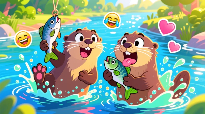 Funny Otter Love Puns