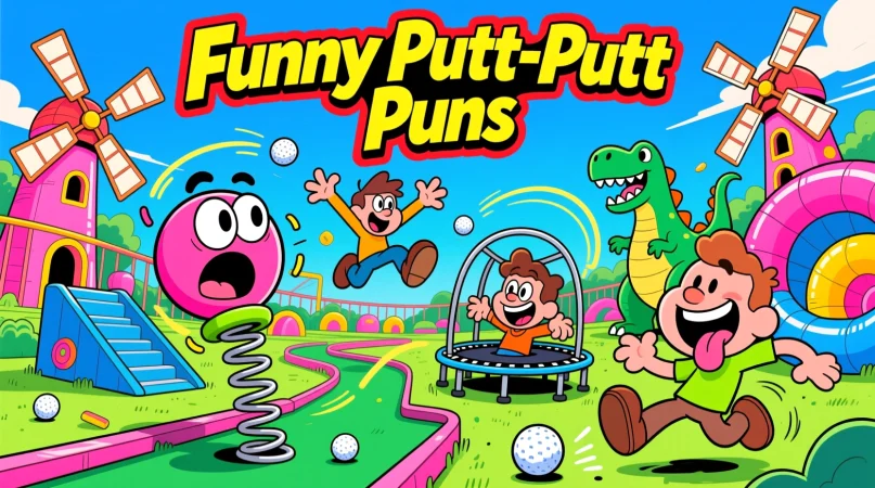 Funny Putt-Putt Puns