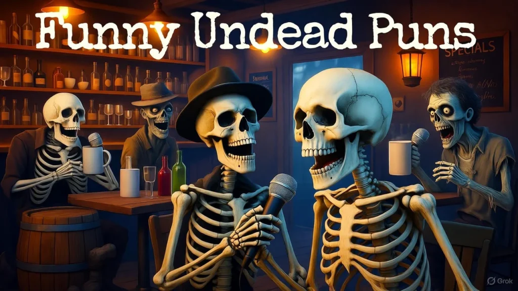 Funny Undead Puns 