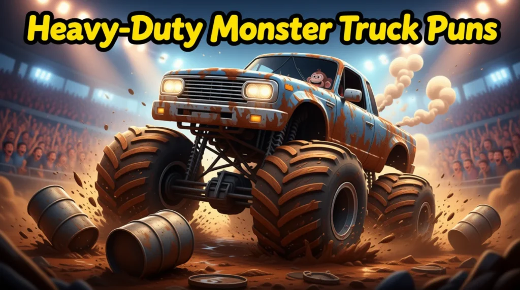 Heavy-Duty Monster Truck Puns Built for Laughs