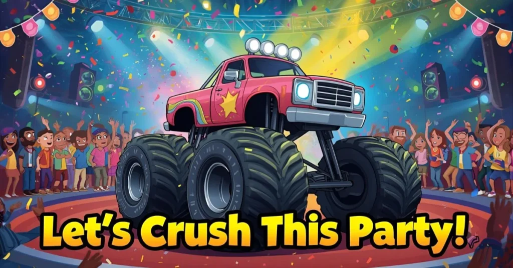Party & Event Monster Truck Puns