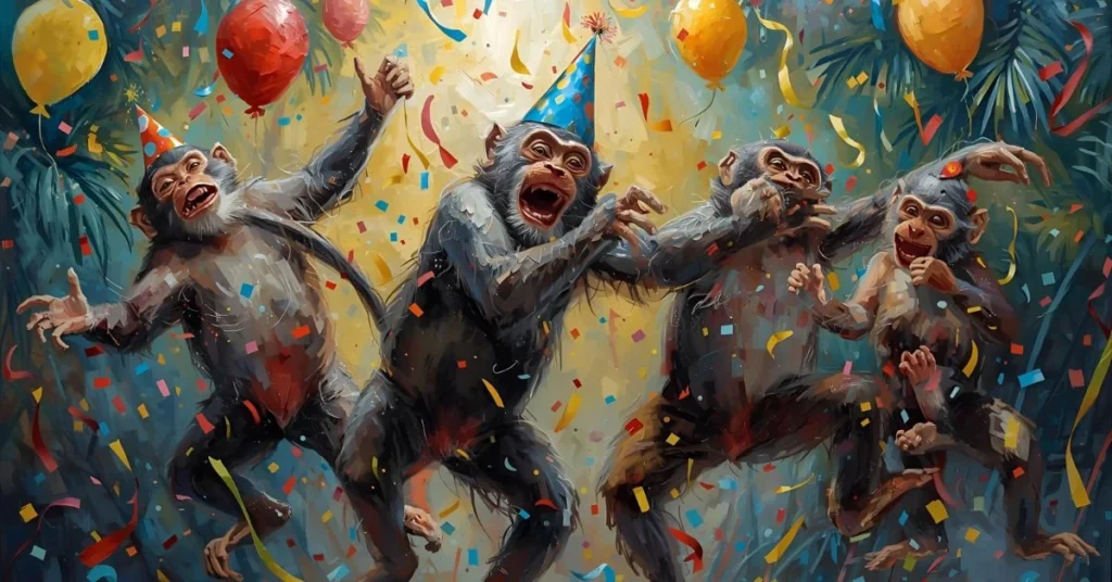 Party Monkey Puns