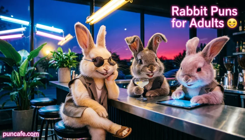 Rabbit Puns One Liners for Adults