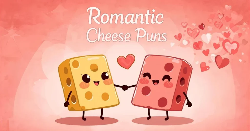 Romantic Cheese Puns for Lovebirds