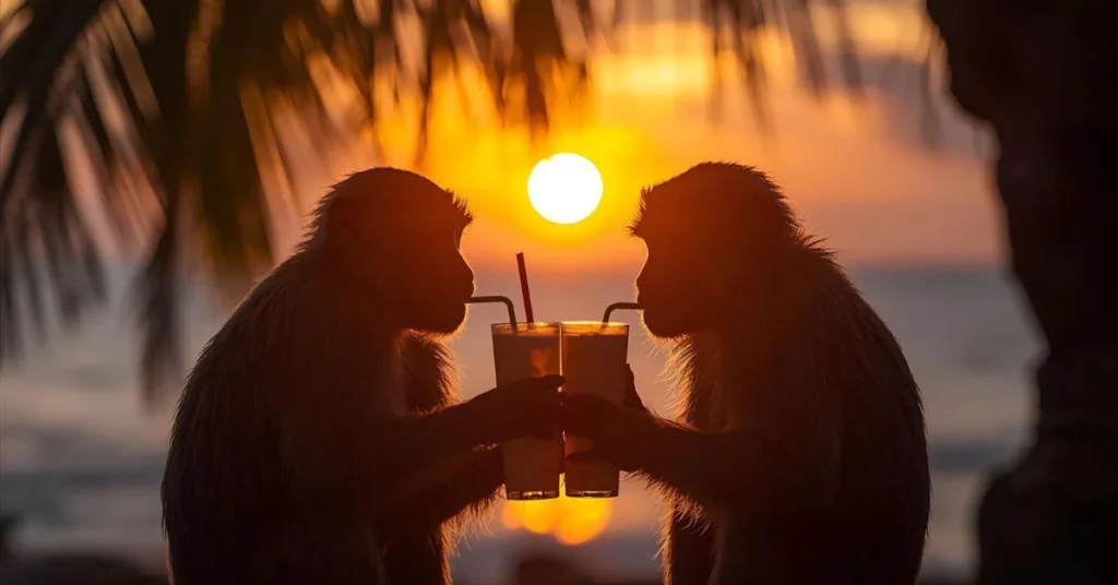 Romantic Monkey Puns