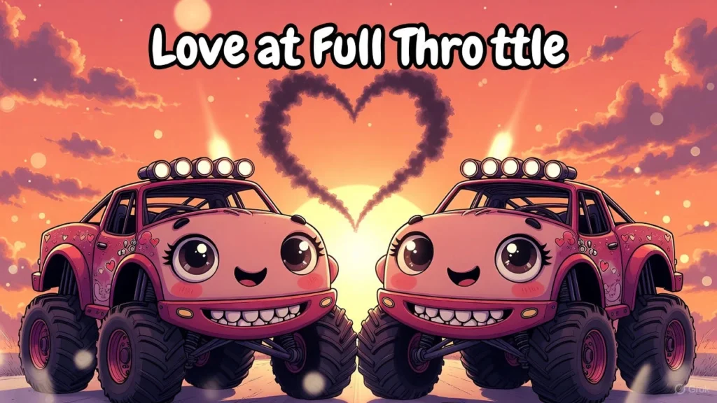 Romantic Monster Truck Puns 