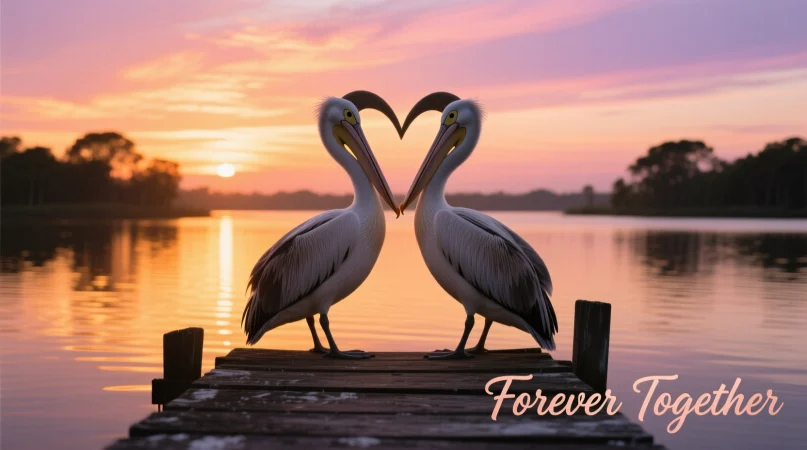 Romantic Pelican Puns