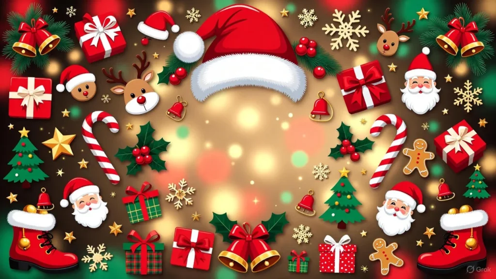 Santa-Themed Christmas Gift Puns