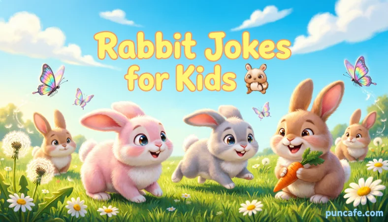 Short Rabbit Jokes for Kids