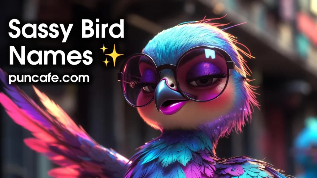 Attitude & Sass Bird Name Puns