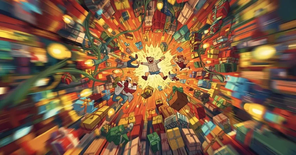 Chaotic Were You There on Christmas Night Puns