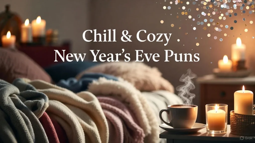 Chill & Cozy New Year’s Eve Puns 