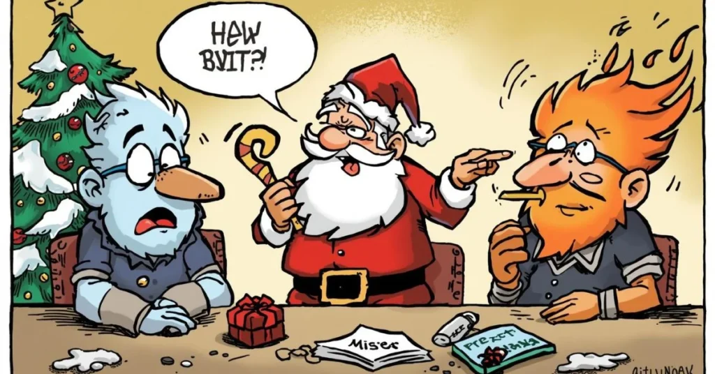 Clever A Year Without a Santa Claus Puns