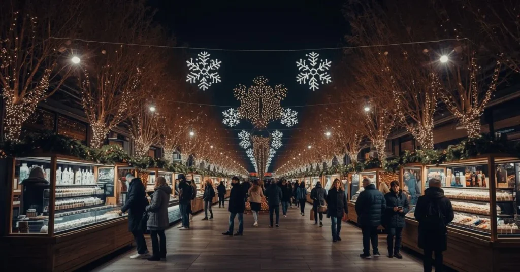 Clever Christmas Night Market Puns