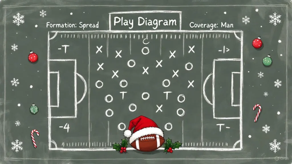 Clever & Witty Christmas Night Football Puns
